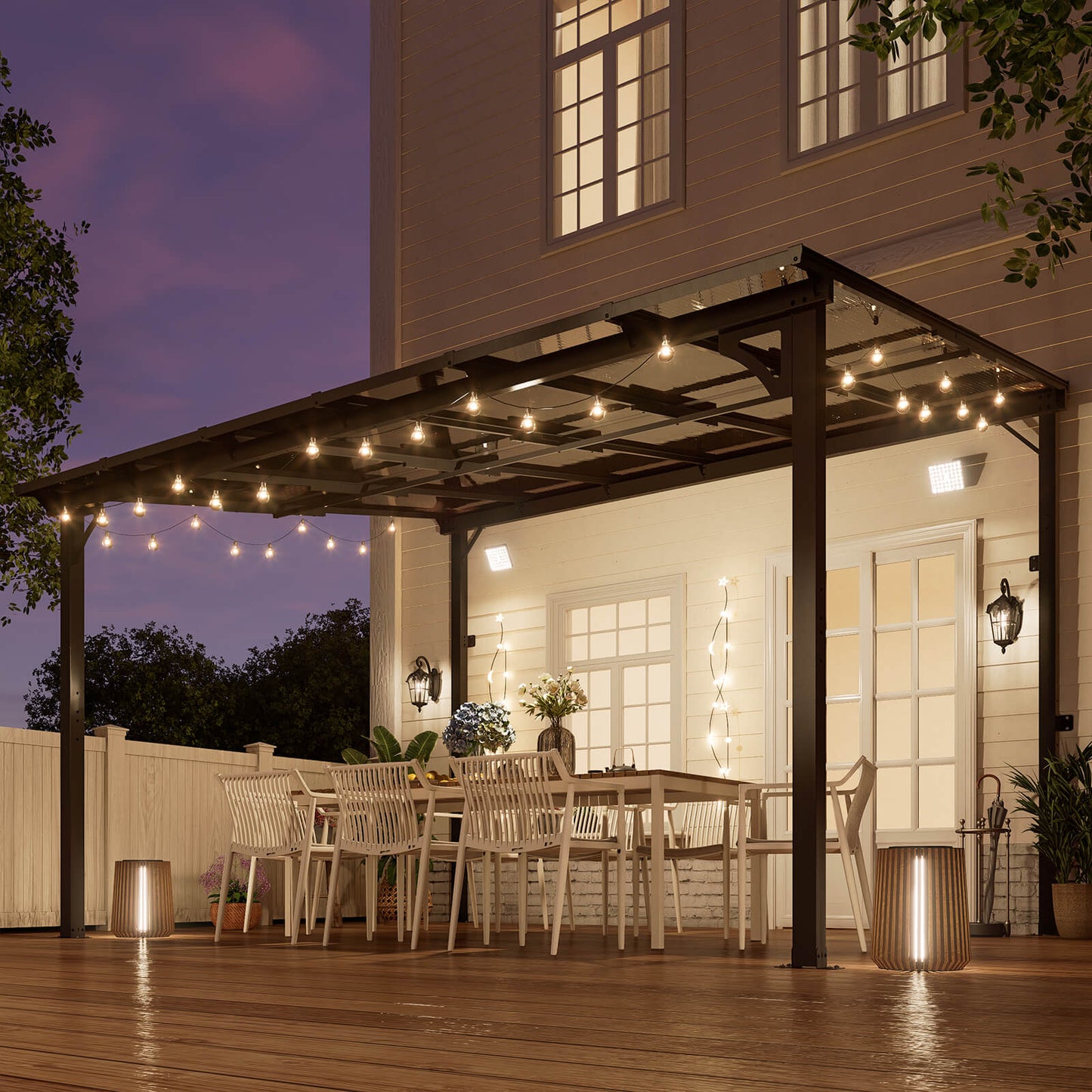 Wall Mounted Gazebo, Outdoor Patio Gazebo