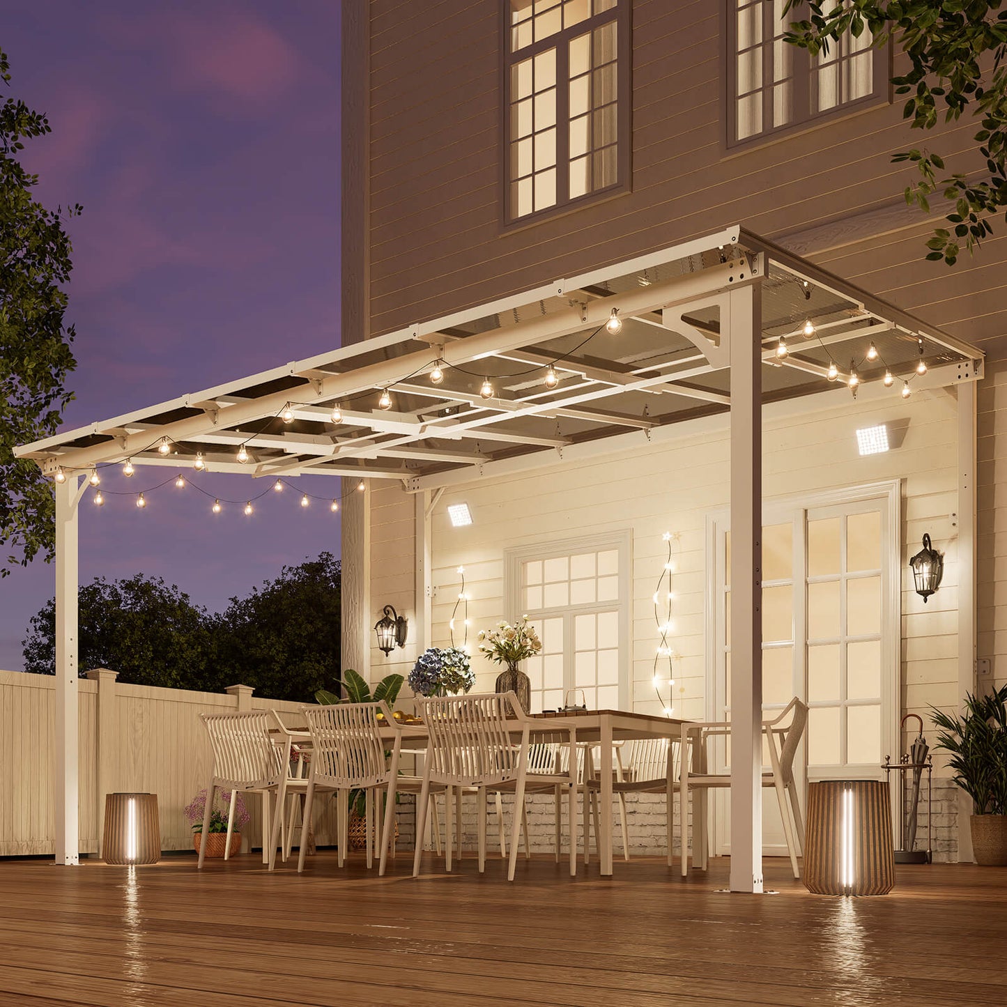 Wall Mounted Gazebo, Outdoor Patio Gazebo