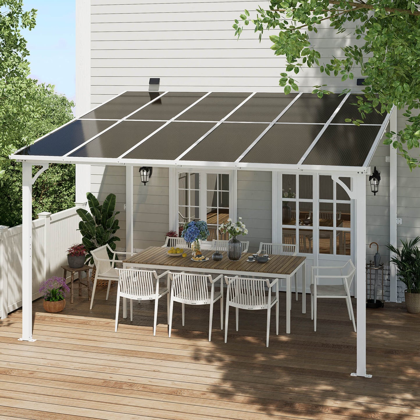 Wall Mounted Gazebo, Outdoor Patio Gazebo