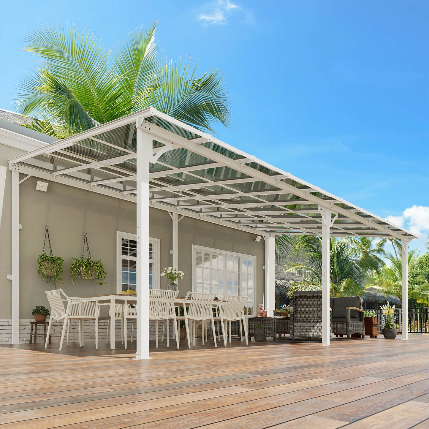 Wall Mounted Gazebo, Outdoor Patio Gazebo