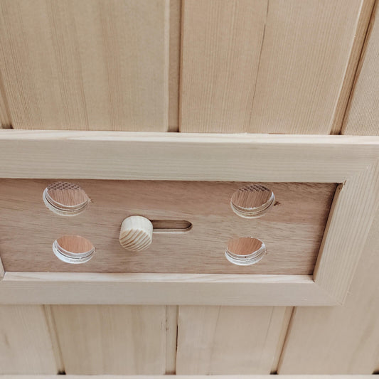 Two Person Hemlock Far Infrared Indoor Suana Room - Meissalivve