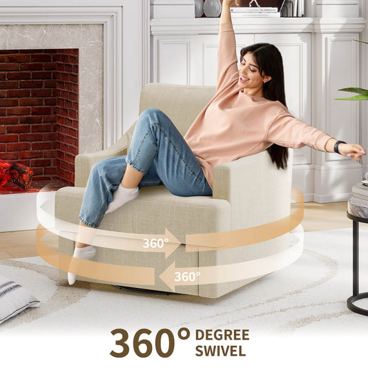 Modern Swivel Accent Chair for Living Room Bedroom