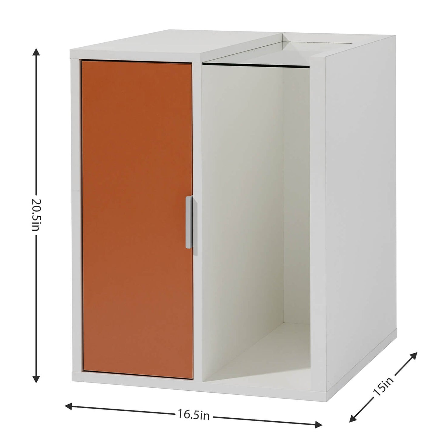 LED End Table Side Table, Bedside Tables with Storge - Meissalivve