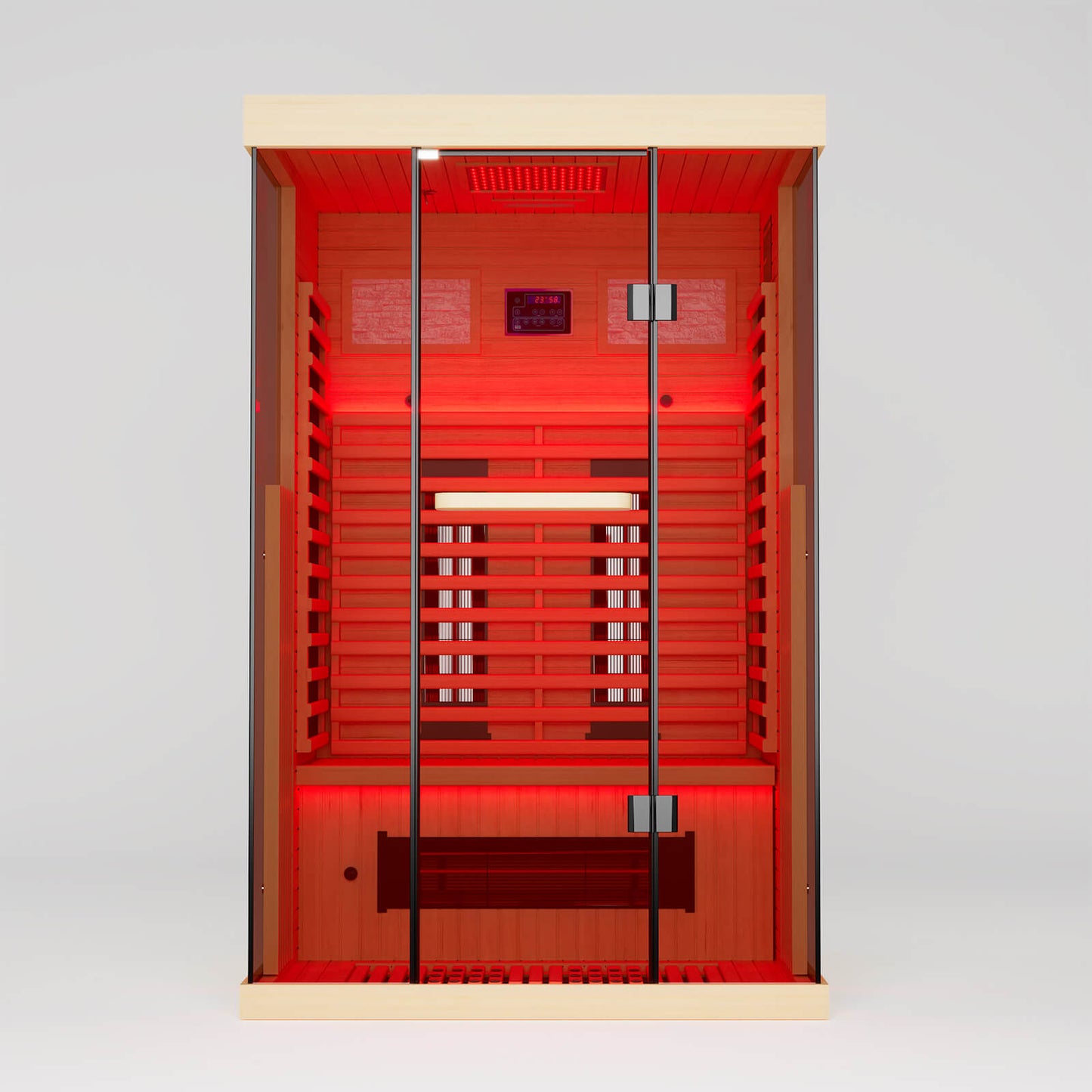 Full Spectrum Infrared Sauna Hemlock Home Sauna - YK8001