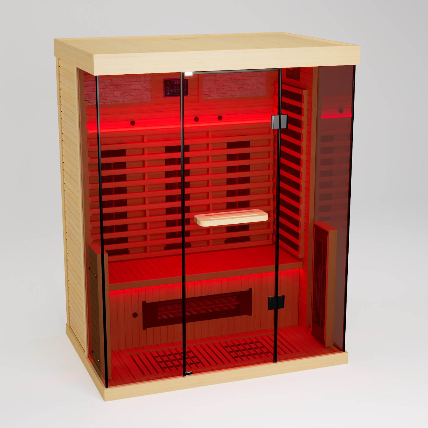 Full Spectrum Infrared Sauna Hemlock Home Sauna - YK8001