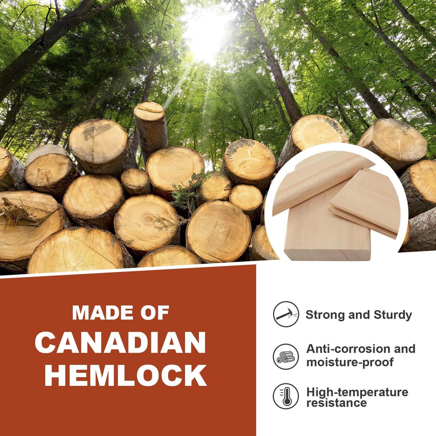 Full Spectrum Infrared Sauna for Home - YK8002