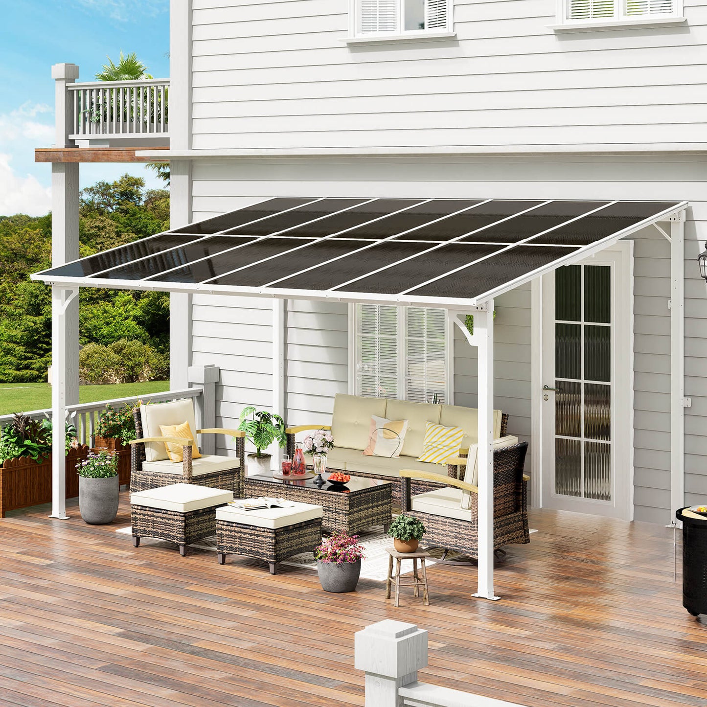 Wall Mounted Gazebo, Outdoor Patio Gazebo