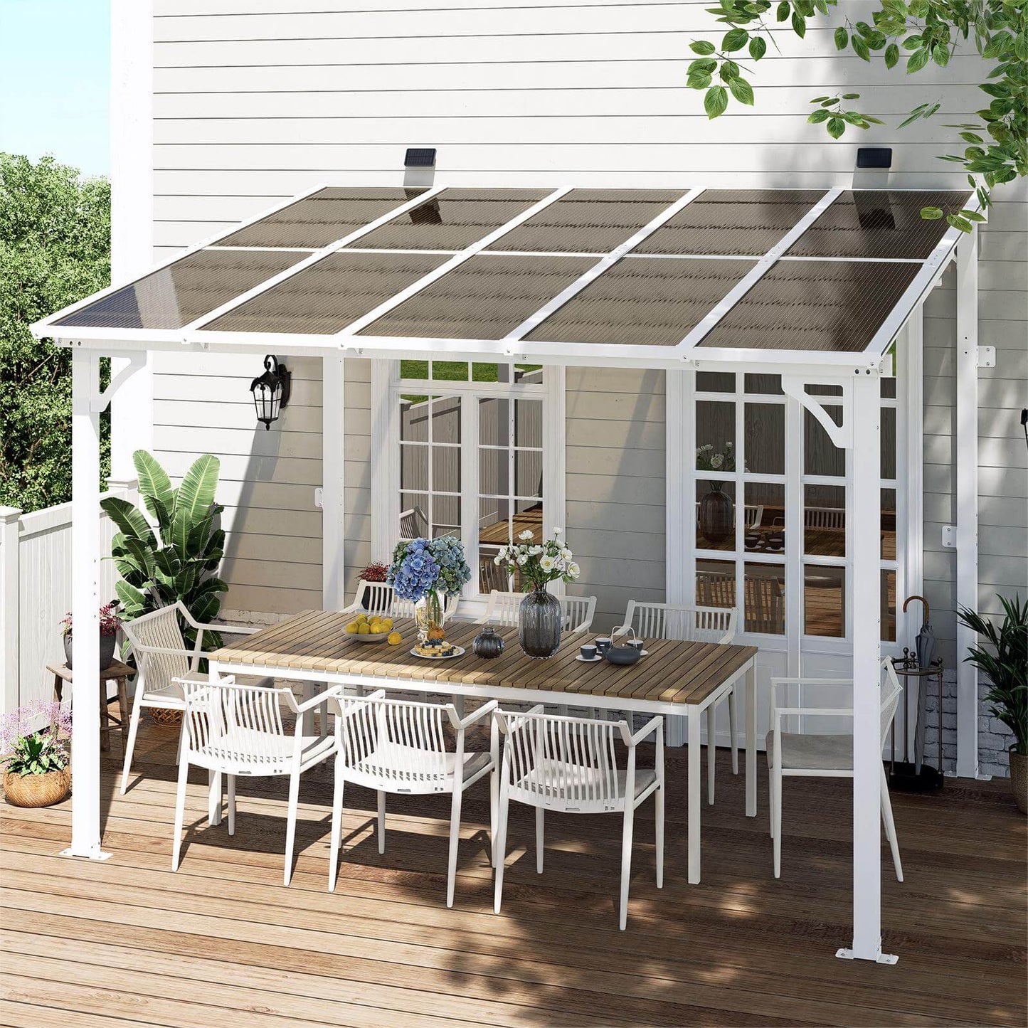 Wall Mounted Gazebo, Outdoor Patio Gazebo