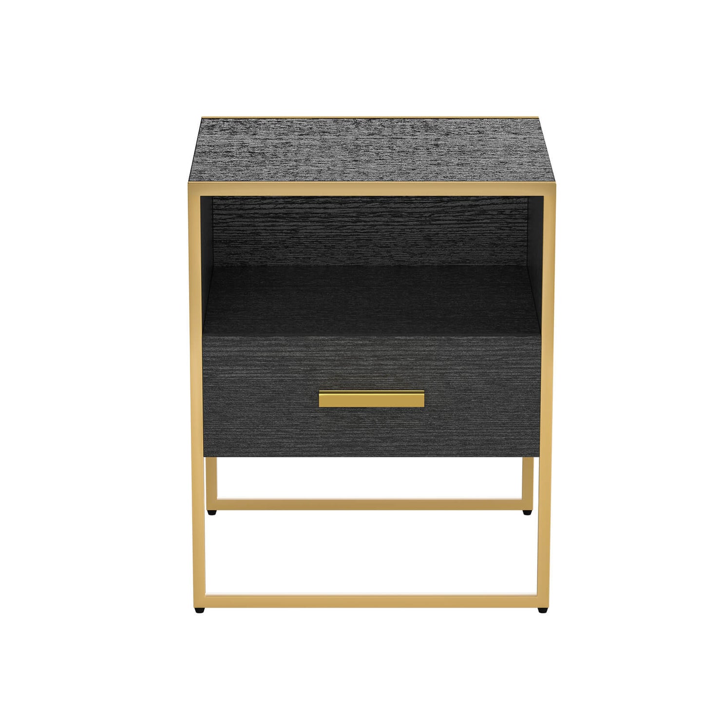 Modern Nightstand with 1 Drawer, Suitable for Bedroom, Living Room, Side Table - Meissalivve