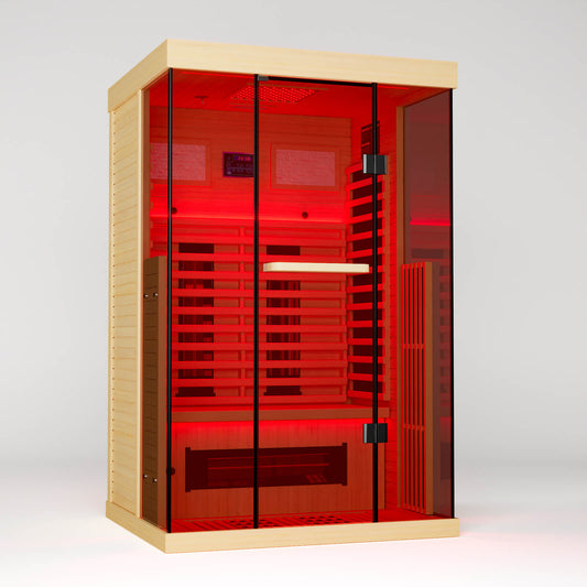 SAUNAERA Full Spectrum Infrared Sauna Hemlock Home Sauna - Meissalivve