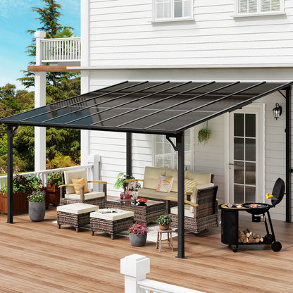 Meissalivve Wall Mounted Gazebo, Outdoor Patio Gazebo