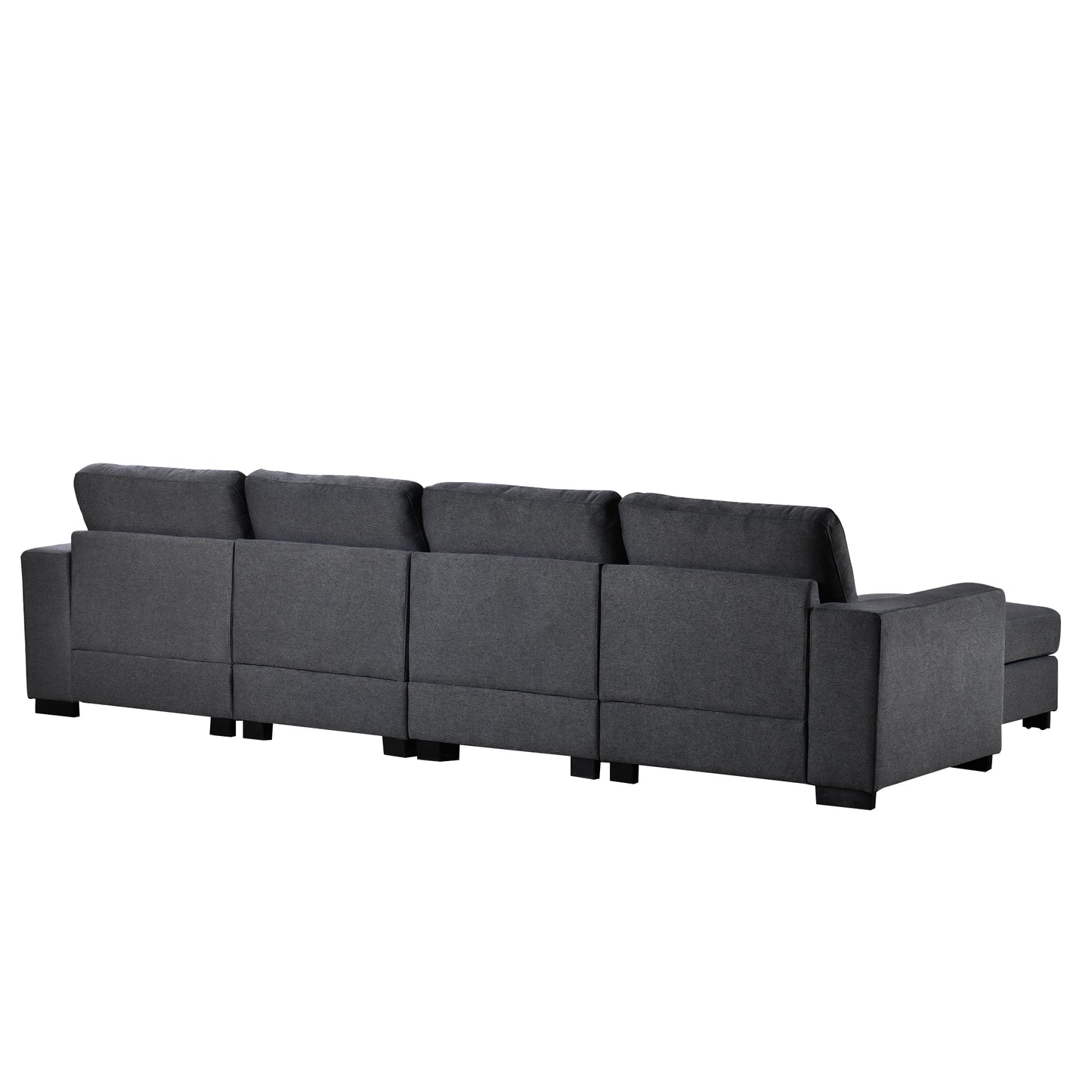 3 Pieces U shaped Sofa with Removable Ottomans - Meissalivve