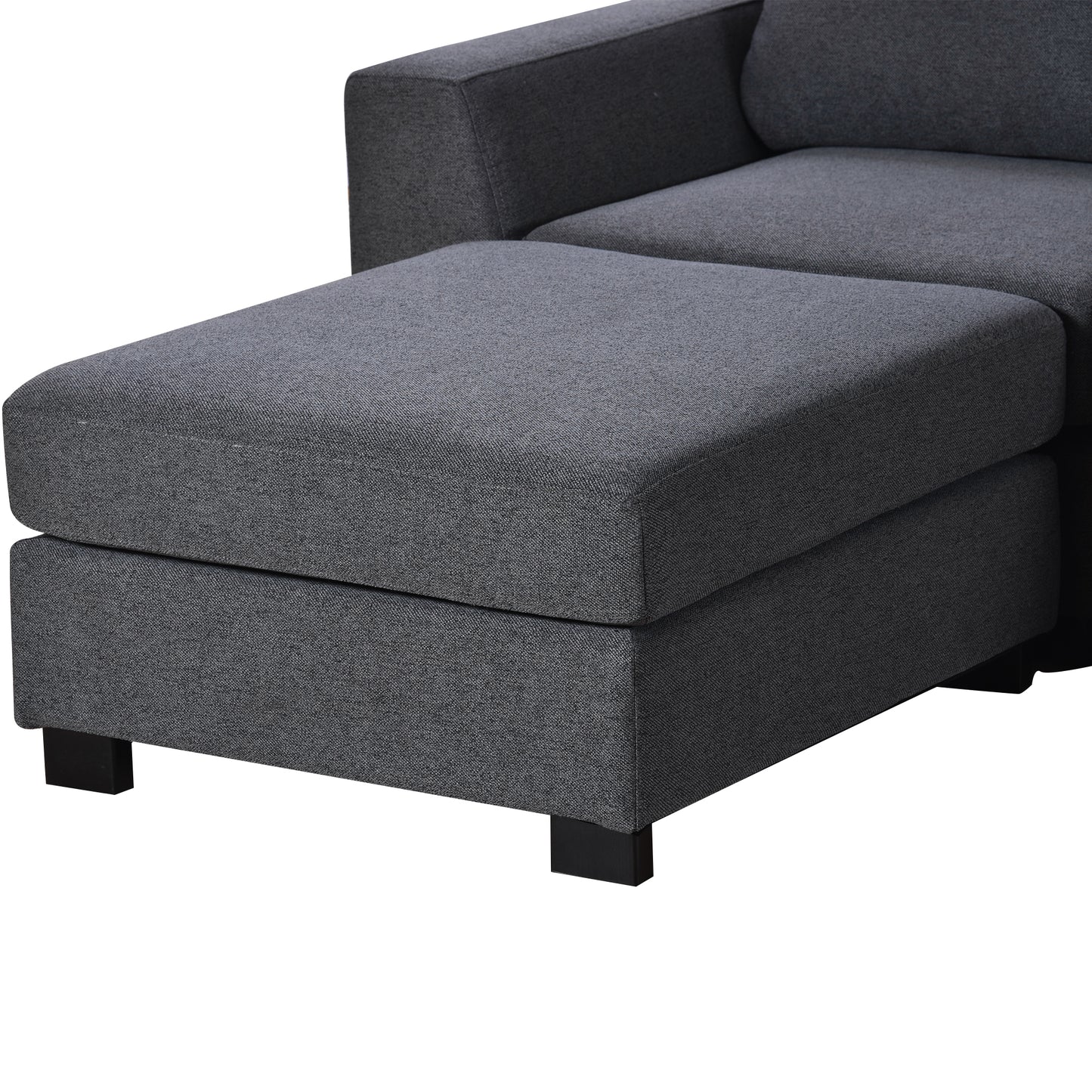 3 Pieces U shaped Sofa with Removable Ottomans - Meissalivve