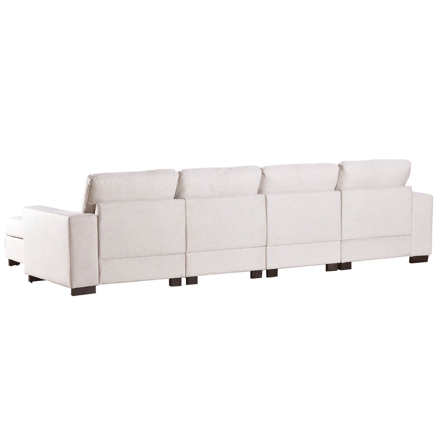 3 Pieces U shaped Sofa with Removable Ottomans - Meissalivve