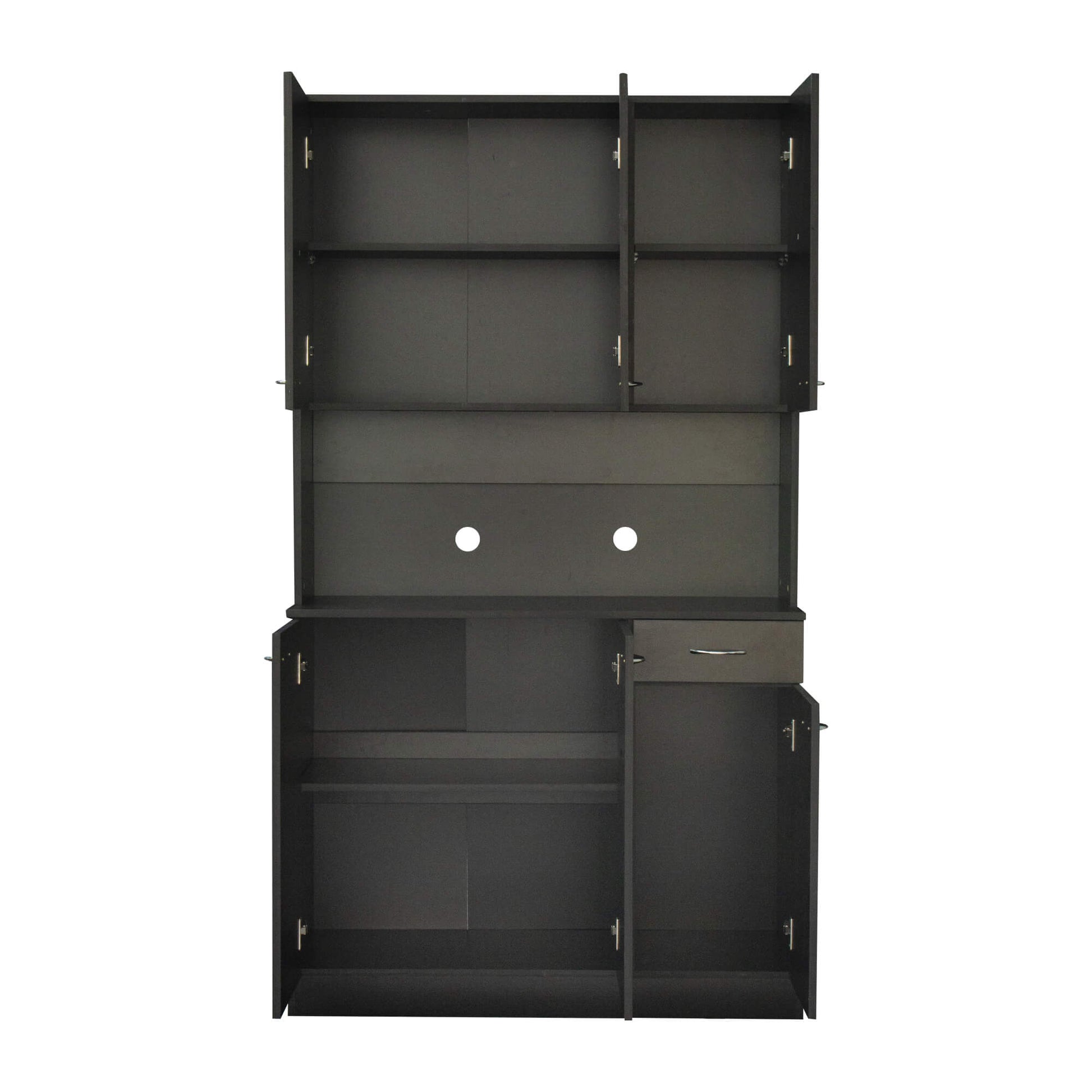 70.87" Tall Wardrobe& Kitchen Cabinet with 6-Doors - Meissalivve