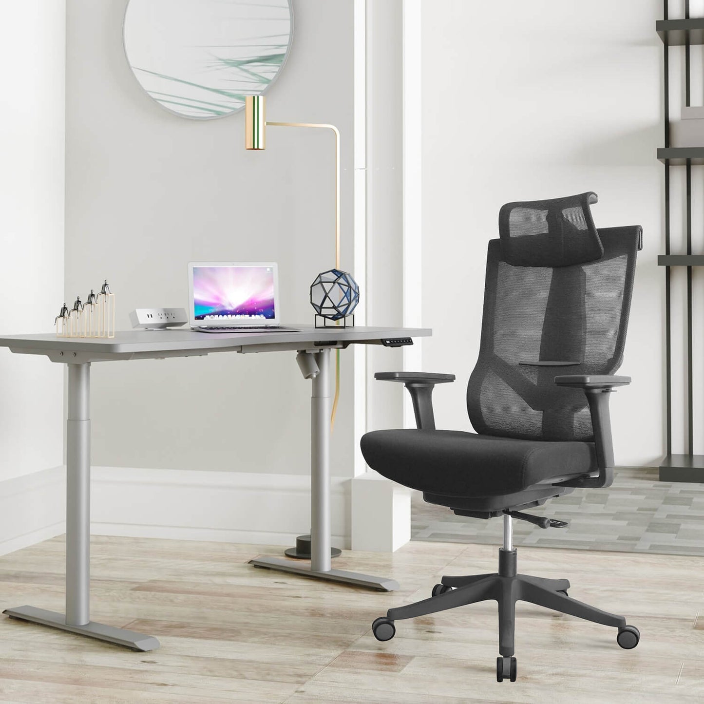 Excustive Office Chair with Headrest, Chase Back Function - Meissalivve