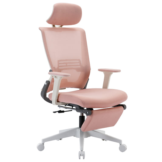 High Back Office Chair with 2d armrest and foot rest, tilt function max 128° - Meissalivve