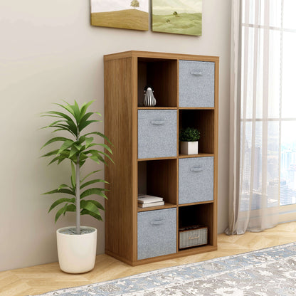 Smart Cube 8-Cube Organizer Storage with Opened Back Shelves for Home, Office - Meissalivve