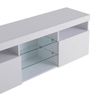 TV Stands for TVs up to 80'', Media Console with Multi-Functional Storage - Meissalivve