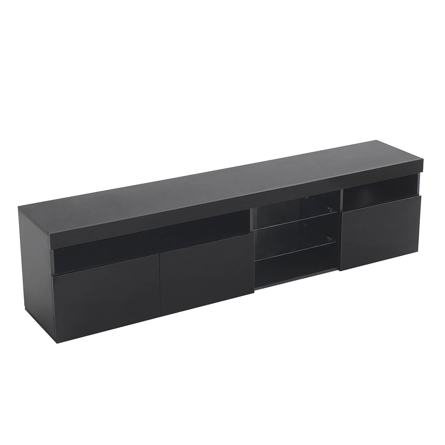 TV Stands for TVs up to 80'', Media Console with Multi-Functional Storage - Meissalivve