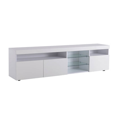 TV Stands for TVs up to 80'', Media Console with Multi-Functional Storage - Meissalivve