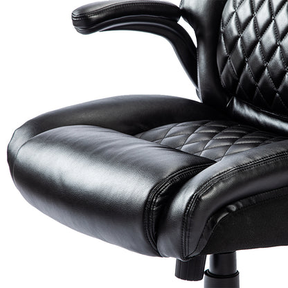 400lbs Big & Tall Ergonomic Leather Office Chair - Meissalivve