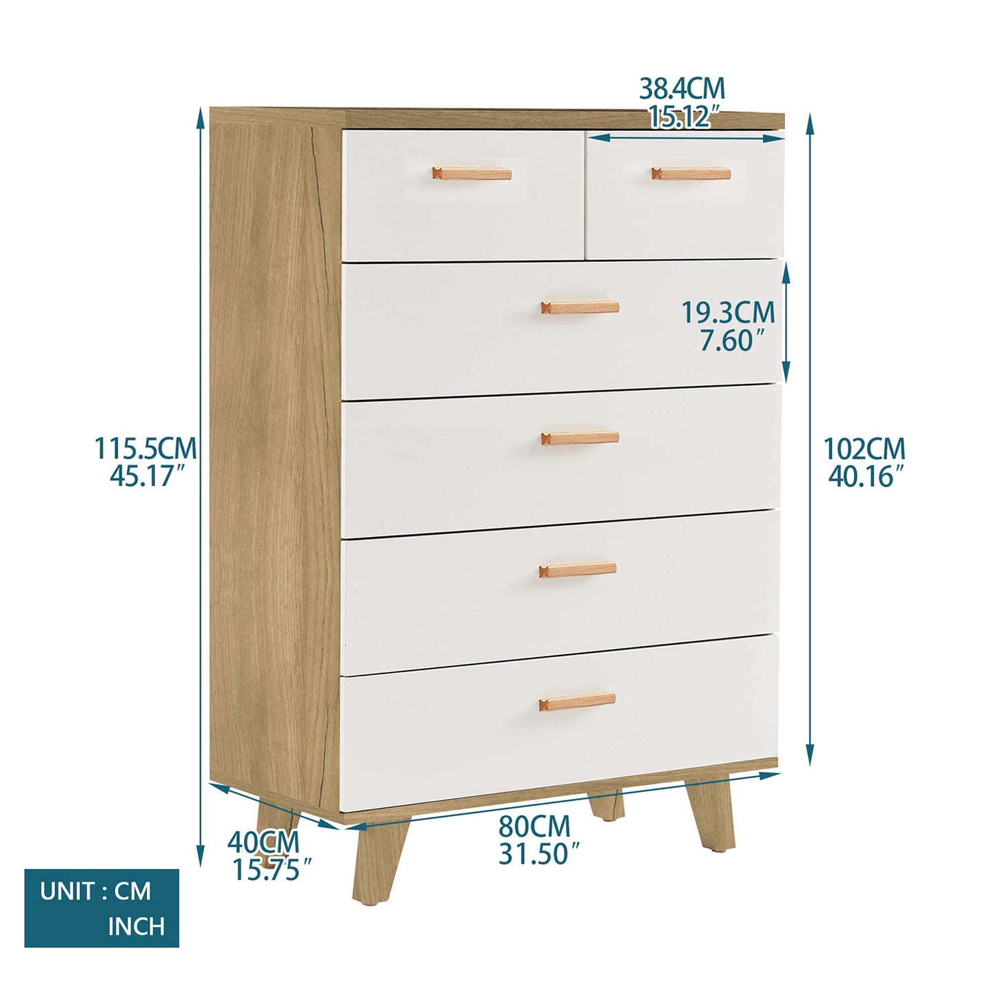 Drawer Dresser cabinet barcabinet, Buffet Sideboard Storage Cabinet with Leg - Meissalivve