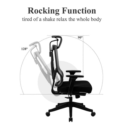 Excustive Office Chair with Headrest, Chase Back Function - Meissalivve