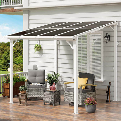 Meissalivve Wall Mounted Gazebo, Outdoor Patio Gazebo