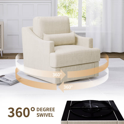 Meissalivve Modern Swivel Accent Chair for Living Room Bedroom