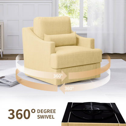 Meissalivve Modern Swivel Accent Chair for Living Room Bedroom