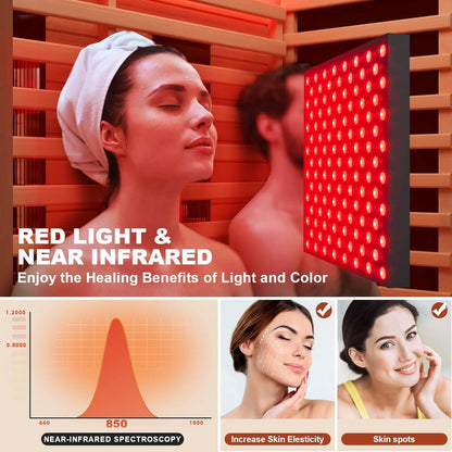 SAUNAERA Full Spectrum Infrared Sauna  for Home