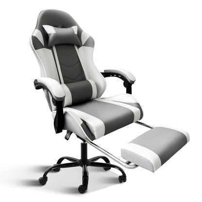 Recliner Gaming Office High Back Computer Ergonomic Chair with footrest - Meissalivve