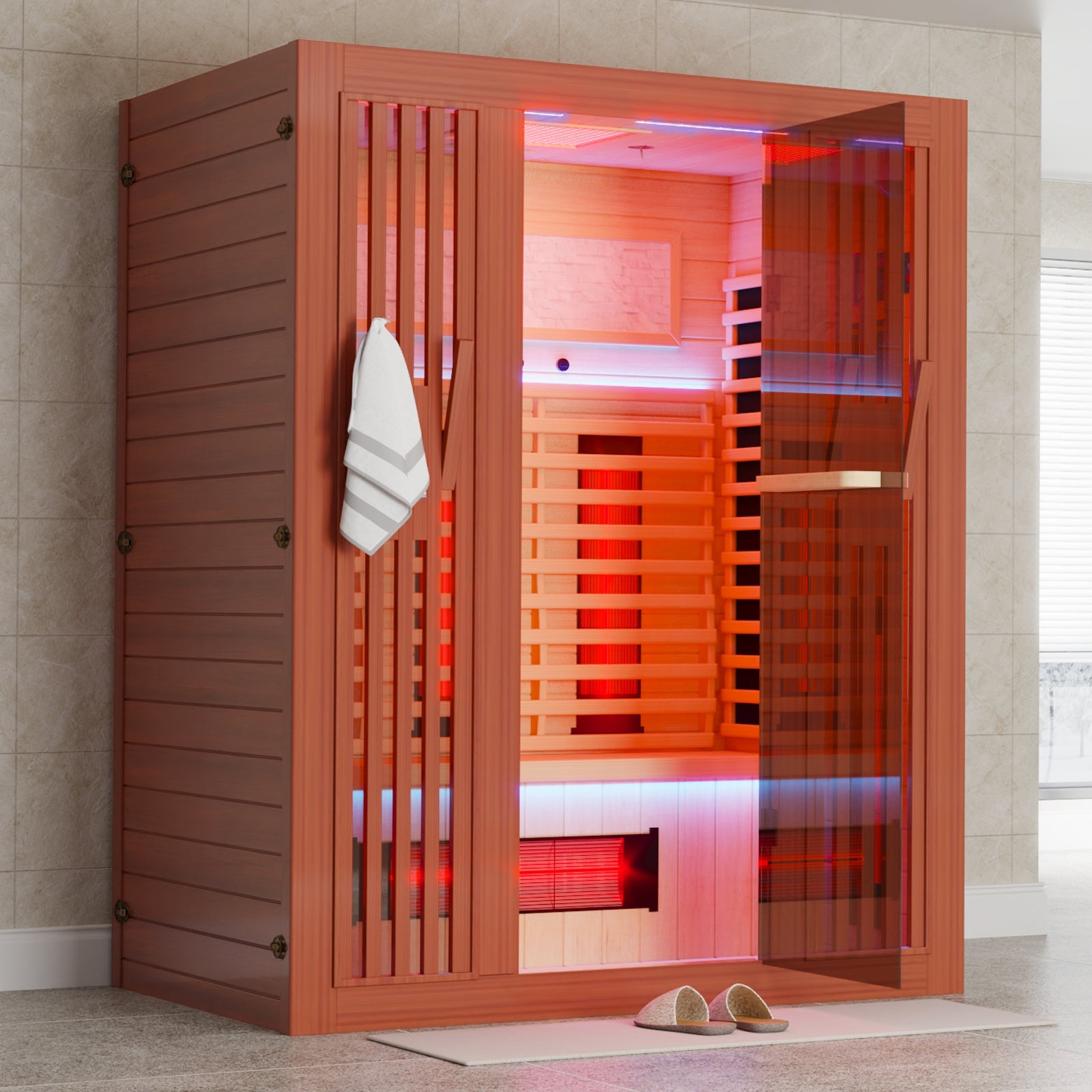 Full Spectrum Infrared Sauna for Home - YK8002 – Meissalivve