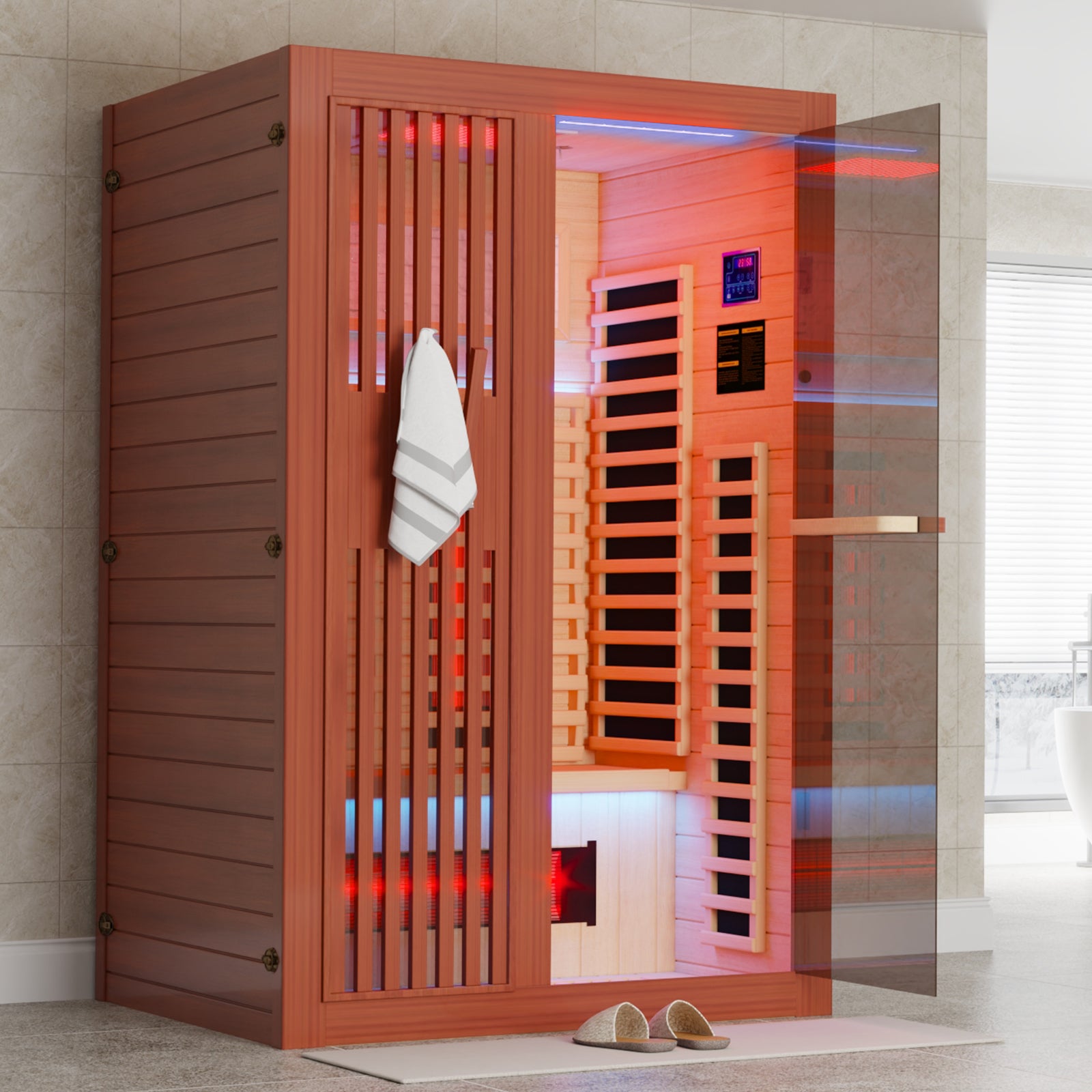 Full Spectrum Infrared Sauna for Home - YK8002 – Meissalivve