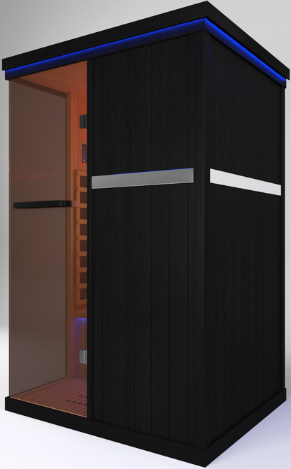 Full Spectrum Infrared Sauna Hemlock/Cedar Home Sauna - YK8005BK