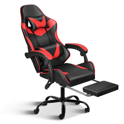 Recliner Gaming Office High Back Computer Ergonomic Chair with footrest - Meissalivve