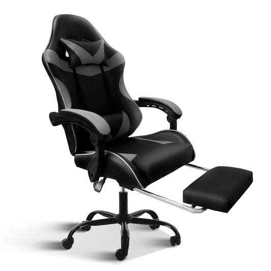 Recliner Gaming Office High Back Computer Ergonomic Chair with footrest - Meissalivve